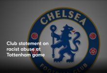 【乐玩LEWIN】切尔西官方:反对任何形式的歧视,将对歧视行为处以最严厉的处罚-乐玩真人线上娱乐