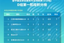 【乐玩LEWIN】青少年足球联赛(U19组)江苏中南珂缔缘、广州城夺得D、E组第一-乐玩真人线上娱乐