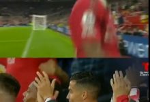 【乐玩LEWIN】猛然前倾+淡定鼓掌！?️C罗聚精会神地观看桑乔进球全过程-乐玩真人线上娱乐