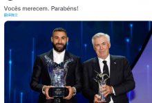 【乐玩LEWIN】卡塞米罗晒本泽马、安切洛蒂获奖照:这是你们应得的!-乐玩真人线上娱乐