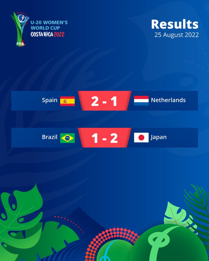 日本与西班牙会师U20女足世界杯决赛，上次决赛碰面日本夺冠