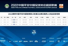 【乐玩LEWIN】中超今日比赛裁判安排：张雷担任海港VS津门虎VAR裁判-乐玩真人线上娱乐