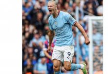 【乐玩LEWIN】哈兰德社媒晒霸气庆祝进球照片,配文道:无需多言-乐玩真人线上娱乐