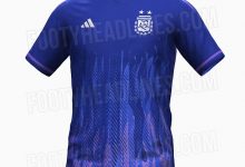 【乐玩LEWIN】你给几分？阿根廷世界杯客场球衣谍照：深蓝底色配火焰纹路-乐玩真人线上娱乐