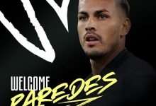 【乐玩LEWIN】官方：尤文租借巴黎中场帕雷德斯，含2260万欧买断条款-乐玩真人线上娱乐