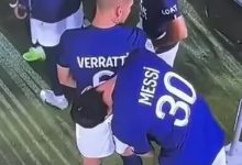 【乐玩LEWIN】?梅西你在干什么?!梅西赛前拉开维拉蒂球裤检查屁股-乐玩真人线上娱乐