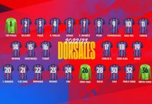 【乐玩LEWIN】巴萨公布新赛季球衣号码：莱万身披9号，拉菲尼亚22号-乐玩真人线上娱乐