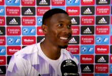 【乐玩LEWIN】你是怎么看到维尼修斯跑位送出助攻的？阿拉巴笑答：用眼睛看?-乐玩真人线上娱乐