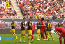 【乐玩LEWIN】莱比锡闪击!开场第5分钟维尔纳制造角球,奥尔班头球破门-乐玩真人线上娱乐