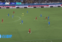 【乐玩LEWIN】?小魔仙传射！迪巴拉晃过两人后传中，亚伯拉罕后点端射破门-乐玩真人线上娱乐