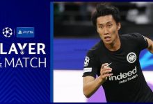 【乐玩LEWIN】欧冠小组赛法兰克福1-0马赛，镰田大地当选全场最佳-乐玩真人线上娱乐