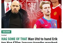 【乐玩LEWIN】太阳报:滕哈赫冬窗至少有7000万镑转会预算,若C罗离队则有1亿镑-乐玩真人线上娱乐