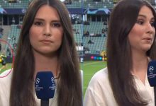 【乐玩LEWIN】?皮??乔哈特将球踢向场边女记者,后者被球碰到吓一跳-乐玩真人线上娱乐