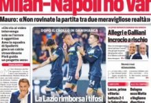 【乐玩LEWIN】罗体头版:米兰-那不勒斯不要用VAR 拉齐奥给球迷退钱-乐玩真人线上娱乐