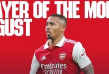 【乐玩LEWIN】三球三助！阿森纳官方：热苏斯当选八月队内最佳球员-乐玩真人线上娱乐