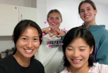 【乐玩LEWIN】沈梦雨、沈梦露与队友分享月饼：算不算一波文化输出？-乐玩真人线上娱乐