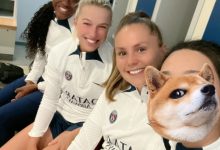 【乐玩LEWIN】杨莉娜晒与巴黎队友合影：和知名队友们在一块！???-乐玩真人线上娱乐