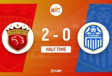 【乐玩LEWIN】半场-王燊超赛季首球恩迪亚耶破门客队0射门 上海海港暂2-0广州城-乐玩真人线上娱乐