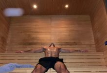 【乐玩LEWIN】费莱尼晒蒸桑拿照片：生活中最美好的事情让你汗流浃背-乐玩真人线上娱乐