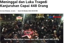 【乐玩LEWIN】印尼媒体:印尼球场骚乱已致448人伤亡-乐玩真人线上娱乐