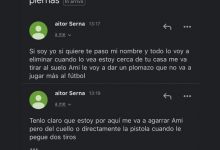 【乐玩LEWIN】巴斯托尼女友晒巴萨球迷威胁信息：我要砍掉他的腿，让他踢不了球-乐玩真人线上娱乐