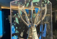 【乐玩LEWIN】S12冠军奖杯实拍图：目前该奖杯陈列于蒂芙尼总部-乐玩真人线上娱乐