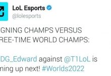 【乐玩LEWIN】LOL官推:卫冕冠军和三次世界冠军的较量即将开始-乐玩真人线上娱乐