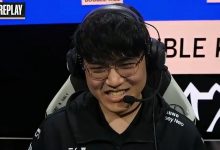 【乐玩LEWIN】T1在拿到大优势后,Gumayusi放声大笑,T1教练组击掌庆祝-乐玩真人线上娱乐