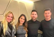 【乐玩LEWIN】老乡相聚，前阿根廷国脚巴塔利亚观看巴黎比赛并与梅西夫妇合影-乐玩真人线上娱乐