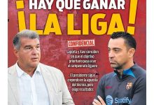 【乐玩LEWIN】每体封面 | 巴萨更衣室内认为球队必须赢下西甲冠军-乐玩真人线上娱乐