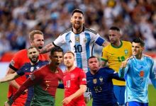 【乐玩LEWIN】世界杯32强2022年队内射手王：梅西10球居首，理查利森&马内7球-乐玩真人线上娱乐