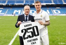 【乐玩LEWIN】里程碑！克罗斯已250次为皇马出战西甲，赛后获赠纪念球衣-乐玩真人线上娱乐