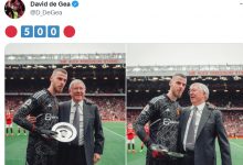 【乐玩LEWIN】德赫亚迎曼联500场里程碑,晒与弗格森合照:我可以称这里为家了-乐玩真人线上娱乐