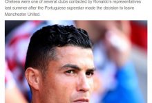 【乐玩LEWIN】外媒：切尔西考虑付诸行动签C罗，双方可能签半年+一年续约选项-乐玩真人线上娱乐