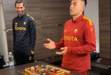 【乐玩LEWIN】庆祝30岁生日!罗马全队赛后送蛋糕,沙拉维:感谢这份礼物-乐玩真人线上娱乐