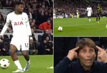 【乐玩LEWIN】埃默森不看人传球直接传出界?,孔蒂一脸惊讶双手不停指着脑袋-乐玩真人线上娱乐