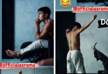 【乐玩LEWIN】迪巴拉观看罗马比赛直播：进球前表情严肃，进球后欣喜若狂-乐玩真人线上娱乐