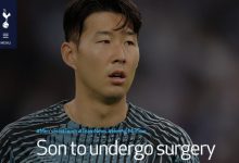 【乐玩LEWIN】官方：孙兴慜左眼附近骨折将接受手术，恢复期待定-乐玩真人线上娱乐