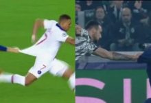 【乐玩LEWIN】经典画面重现？加蒂拉拽姆巴佩球衣，后者丝毫不受影响随后破门-乐玩真人线上娱乐