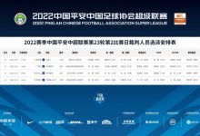 【乐玩LEWIN】裁判安排:杜健鑫执法海港vs大连人 邢琦执法国安vs河南嵩山龙门-乐玩真人线上娱乐