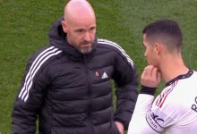 【乐玩LEWIN】C罗队长袖标上半场对抗中不慎掉落被对手捡走，中场休息后已戴上-乐玩真人线上娱乐