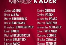 【乐玩LEWIN】奥地利友谊赛大名单：阿拉巴领衔，无缘世界杯将与意大利交手-乐玩真人线上娱乐