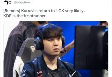 【乐玩LEWIN】外媒记者：Kanavi很有可能回归LCK KDF是领跑战队-乐玩真人线上娱乐