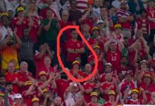 【乐玩LEWIN】“完美融入”!威尔士球迷看台,中国球迷穿国足队服混入其中-乐玩真人线上娱乐