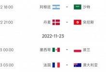 【乐玩LEWIN】世界杯第3日比赛预告:18点阿根廷vs沙特 法国凌晨3点出战-乐玩真人线上娱乐