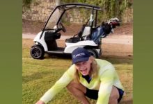 【乐玩LEWIN】踢不了世界杯咋办？哈兰德晒打高尔夫视频，看他笑得多开心?-乐玩真人线上娱乐