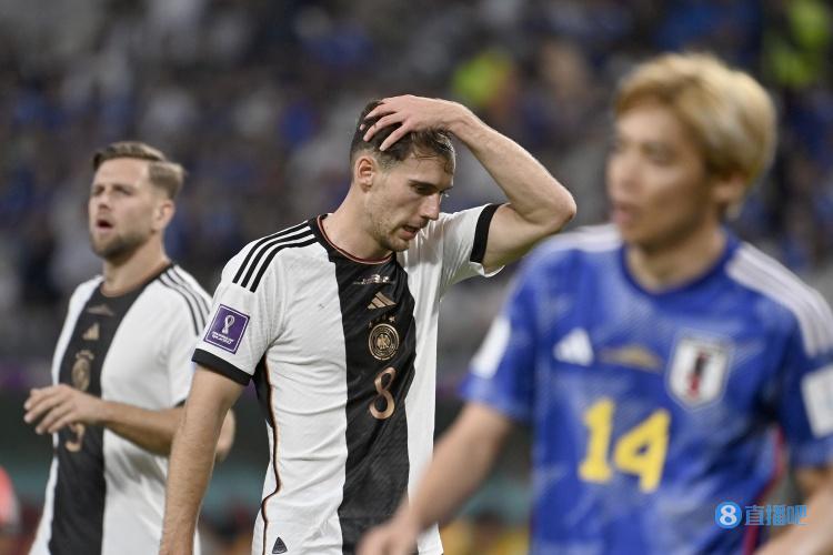 记者：过去14次交手世界杯球队1胜8平5负，德国已成虚假的巨人？