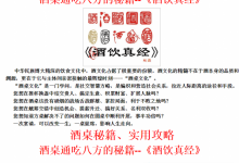 【乐玩LEWIN】酒桌秘籍、实用攻略 酒桌通吃八方的秘籍《酒饮真经》阿里云盘下载在线观看-乐玩真人线上娱乐