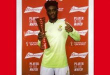 【乐玩LEWIN】官方:库杜斯当选加纳vs韩国全场最佳球员-乐玩真人线上娱乐