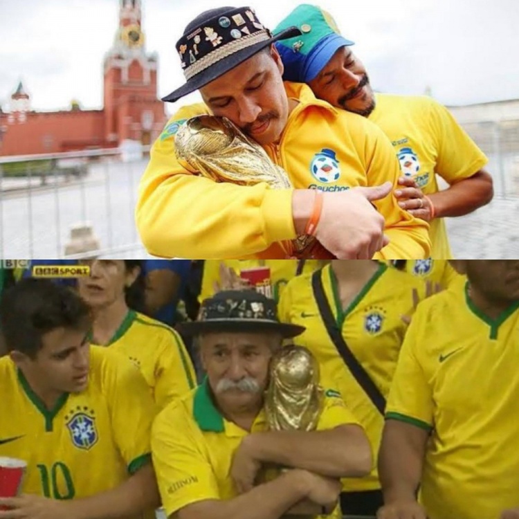 传承！巴西“金杯爷爷”俩儿子获赞助前往卡塔尔为巴西队助威